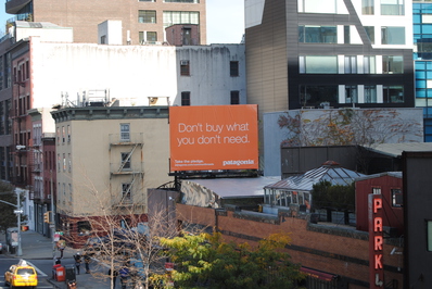 Don't buy what you don't need, i sanning.
