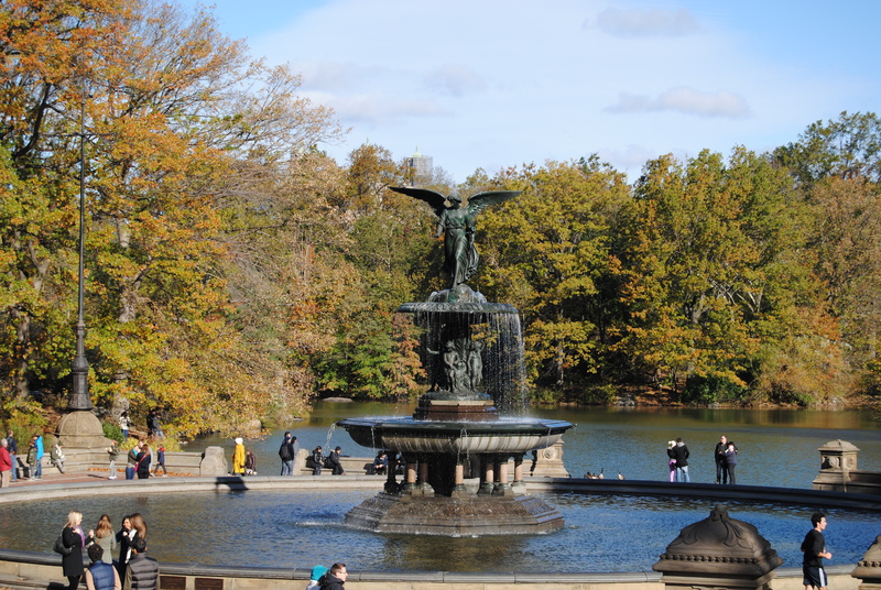 Bethesda Fountain i Central Park.