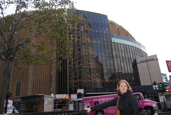 Madison Square Garden.