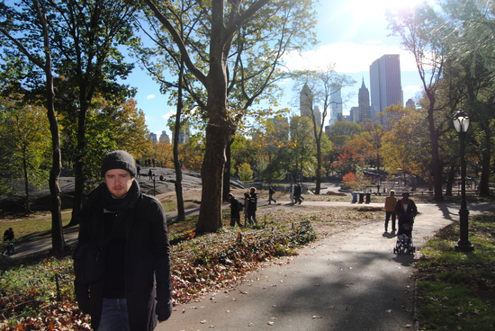 Central Park med Daniel.