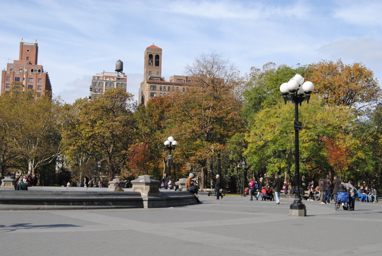 Washington Square Park.