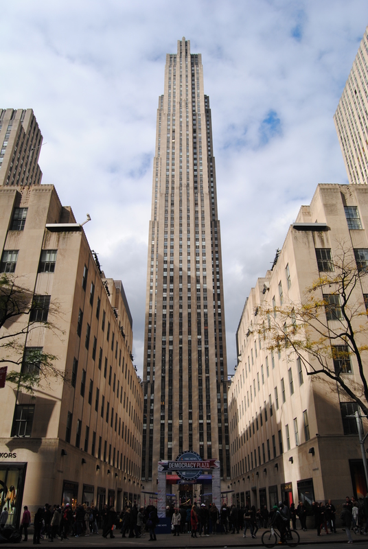 Democracy Plaza.